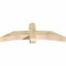 Ekena Millwork Bellingham Rough Sawn Timber Gable Bracket, Douglas Fir, 60"W x 20"H x 6"D x 6"F, 8/12 Pitch GBW060X20X0606BEL00RDF - alternate 4